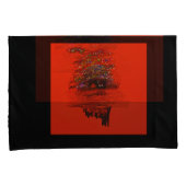 Orange Moon Landscape Pillowcases Kussensloop (Voorkant-Rechts)