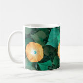 Orange Morning Glories Mug (Gauche)