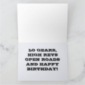 ORANGE MUSCLE VOITURE VINTAGE ACCUEILLIR CARTE D'A (Intérieur)