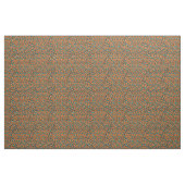 Orange, noir, tissu de léopard d'Aqua (Yard)