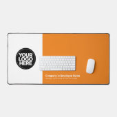 Orange | Nom du logo d'entreprise personnalisé, Sl (Clavier et souris)