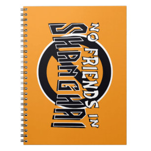 ORANGE "Pas d'amis à Shanghai" Carnet Spiral