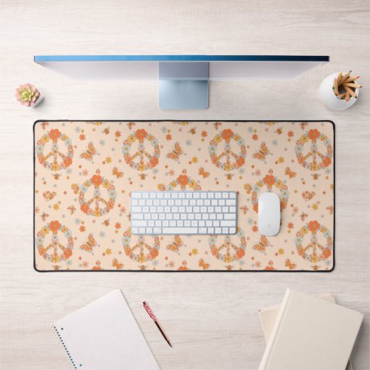 Orange Peace Floral (Bureau 1)