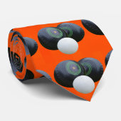 Orange Pelouse Bowls, Cravate (Roulé)