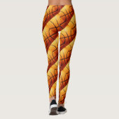 Orange Pimply Basketball, Dames Leggings (Dos)