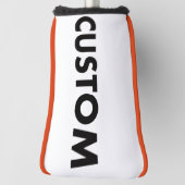 ORANGE Piping Custom Golf Putter Headcover Blank (Draai 90)