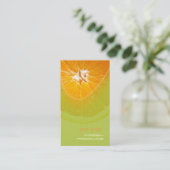 Orange, produire des cartes de visite (Debout devant)