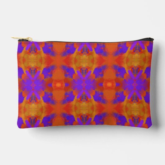 Orange Purple And Red Abstract Graphic Art Design Etui (Voorkant)