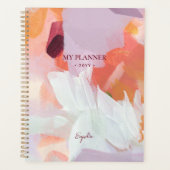 Orange & Purple | Modern Abstract Art Personalized (Devant)