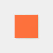Orange Red Simple 3" x 3" Post-it® Notes (Voorkant)
