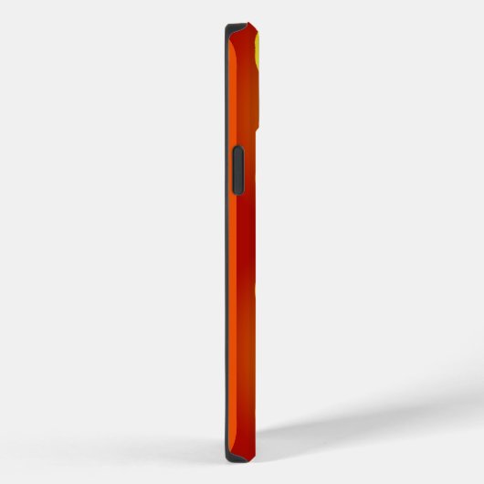 orange rétro 1970 Coque-Mate coque iphone (Verso / Droite)