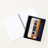 Orange Retro Audiotape 50e anniversaire Livre d'or (Intérieur)