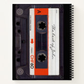 Orange Retro Audiotape 50e anniversaire Livre d'or (Dos)