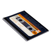 Orange Retro Audiotape 50e anniversaire Livre d'or (Côté Droit)