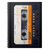 Orange Retro Audiotape 60e anniversaire Livre d'or (Devant)
