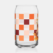 Orange Retro Citrouille épice Latte Thanksgiving (Recto)