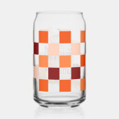 Orange Retro Citrouille épice Latte Thanksgiving (Droite)