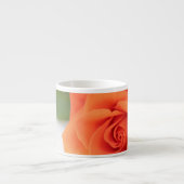 Orange Rose Presque Minimalisme Coffee Mug Cup (Devant)
