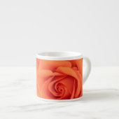 Orange Rose Presque Minimalisme Coffee Mug Cup (Devant droit)