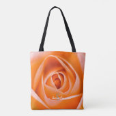 Orange Rose Tote bag (Dos)