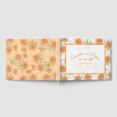 Orange Rose Wedding Gastenboek (Volledig)
