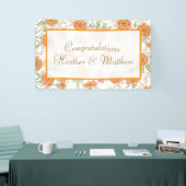 Orange Rose Wedding Spandoek (Beurs)