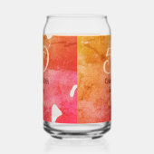 Orange rouge 50 anniversaire ajouter nom date p (Gauche)