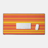 Orange rouge jaune rayures (Clavier et souris)