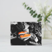 Orange Shoes Briefkaart (Staand voorkant)