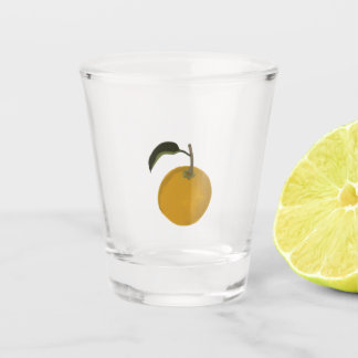 orange shot glas