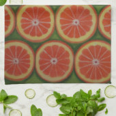 Orange Slices Serviettes de cuisine (Plié)