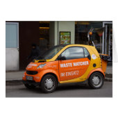 Orange Smart Car (Devant horizontal)