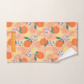 Orange Summer Orange (Serviette à main)