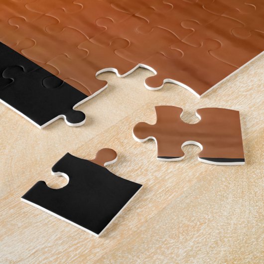 ORANGE SUNSET ON THE FINGER LAKES puzzle (Côté)