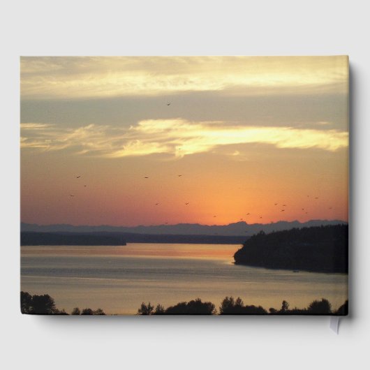 Orange Sunset Retirement Celebration (Verso)