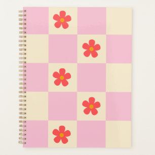 Orange Super Fleurs Faisy & Joli Checker Rose