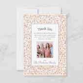 Orange Sweet Candy Baby shower d'automne Carte de  (Devant)