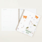 Orange Tabby et Motif Feuille (Devant avec enveloppe)