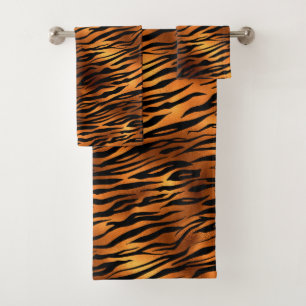 Orange Tiger Stripes tendance Métallure