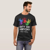 Orange Unity Day Everyday Bullying Prevention Awar T-shirt (Voorkant volledig)