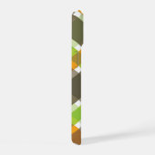 Orange Vert Brown Plaid Simple Fun Checks Motif (Côté droit)