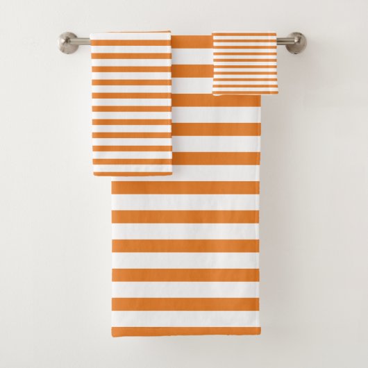 orange & white stripes (En situation)