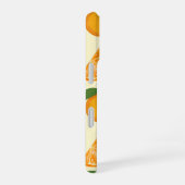 Orange you glad you're cute? orange patterns iPhone 16 hoesje (Rechterkant)