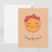 "Orange You Sweet !" Carte postale (Devant / Derrière)