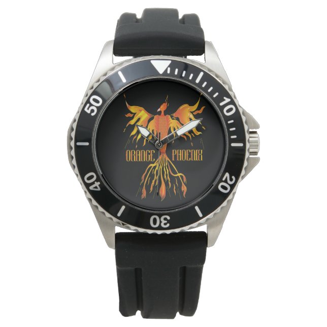 OrangePhoenix Horloge (Voorkant)