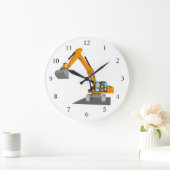 oranger Kettenbagger Grote Klok (Huis)