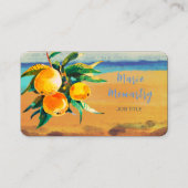 oranges carte de visite (Devant)