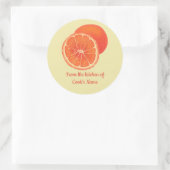 Oranges, De la cuisine de, Stickers Lid (Sac)