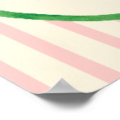 Oranges de Little Cutie Bow Baby shower Affiche de (Coin)