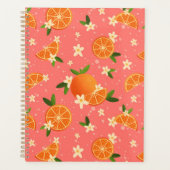 Oranges et fleurs d'oranger Planner (Devant)
